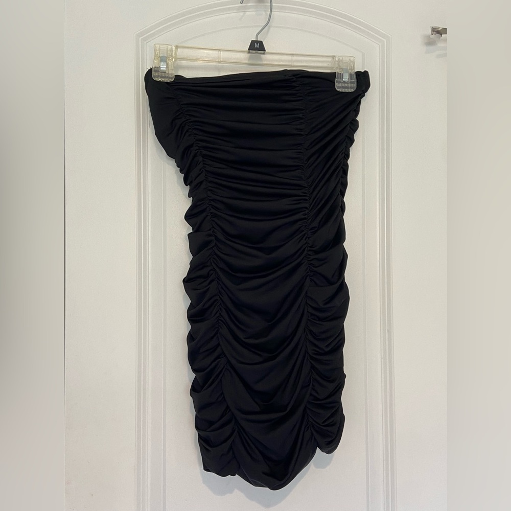 Forever 21 Black Mini Dress, Medium